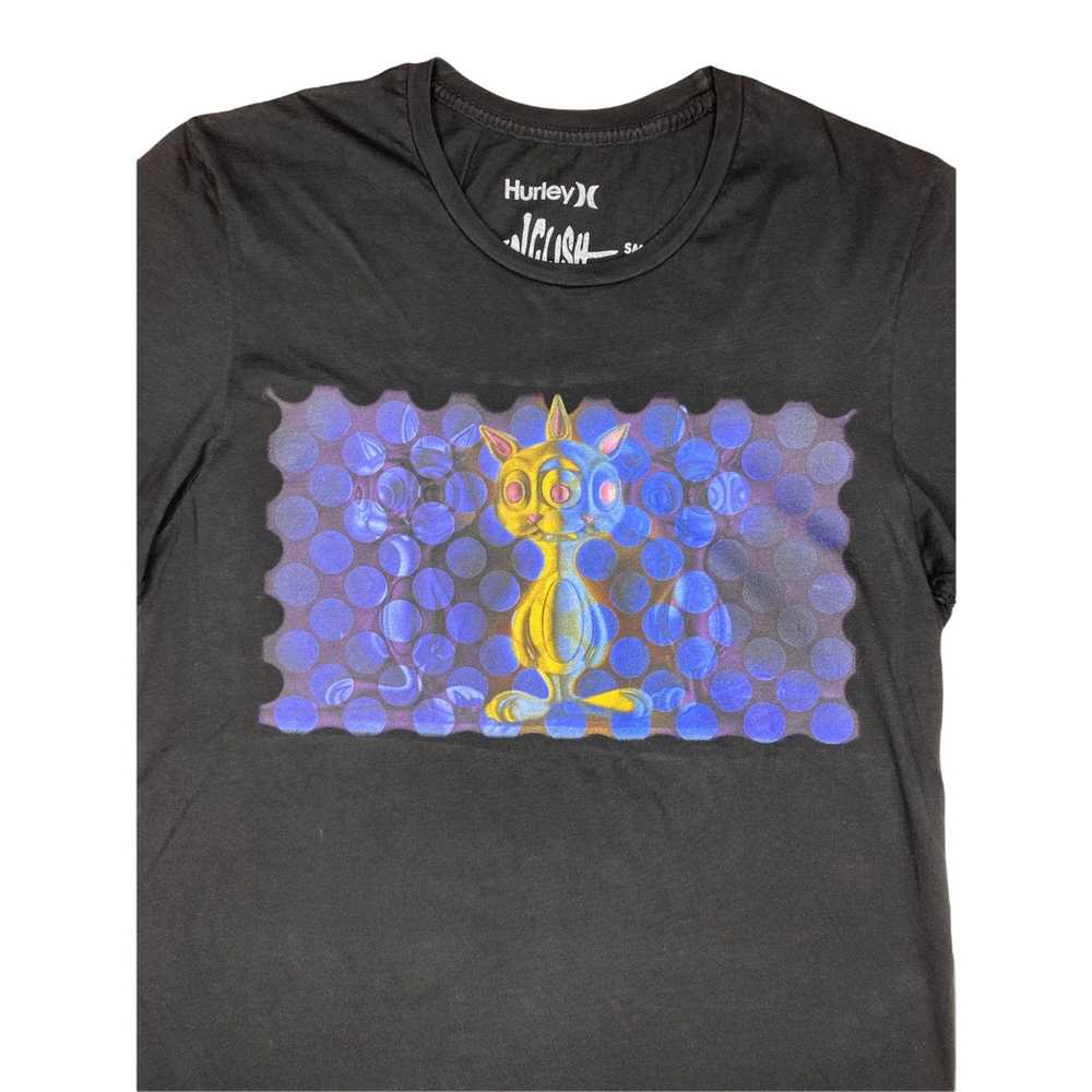 Hurley Hurley x Ron English Black Graphic Tee T-S… - image 2