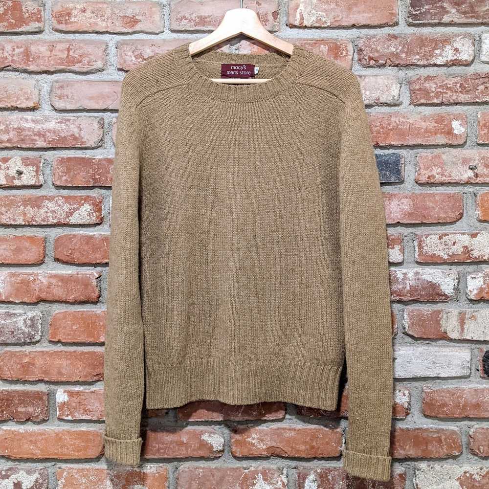 Macys × Vintage Vintage Macy's Men's 100% wool sw… - image 1