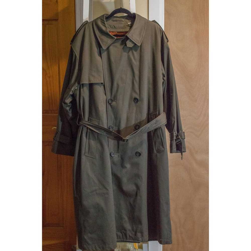 London Fog London fog long trench coat Man, Reg 44 - image 2