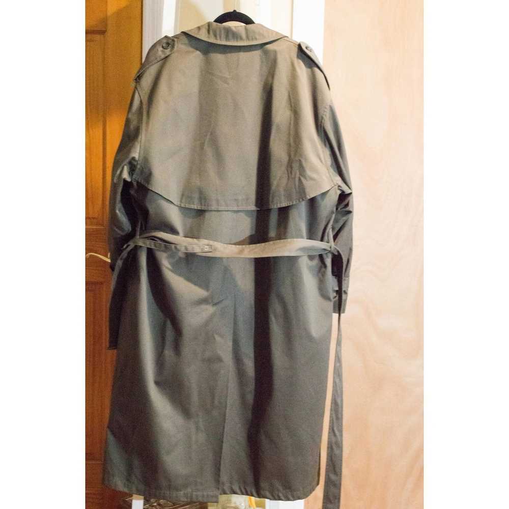 London Fog London fog long trench coat Man, Reg 44 - image 6