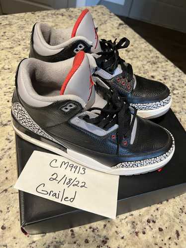 Jordan Brand Air Jordan 3 Retro Black Cement (201… - image 1