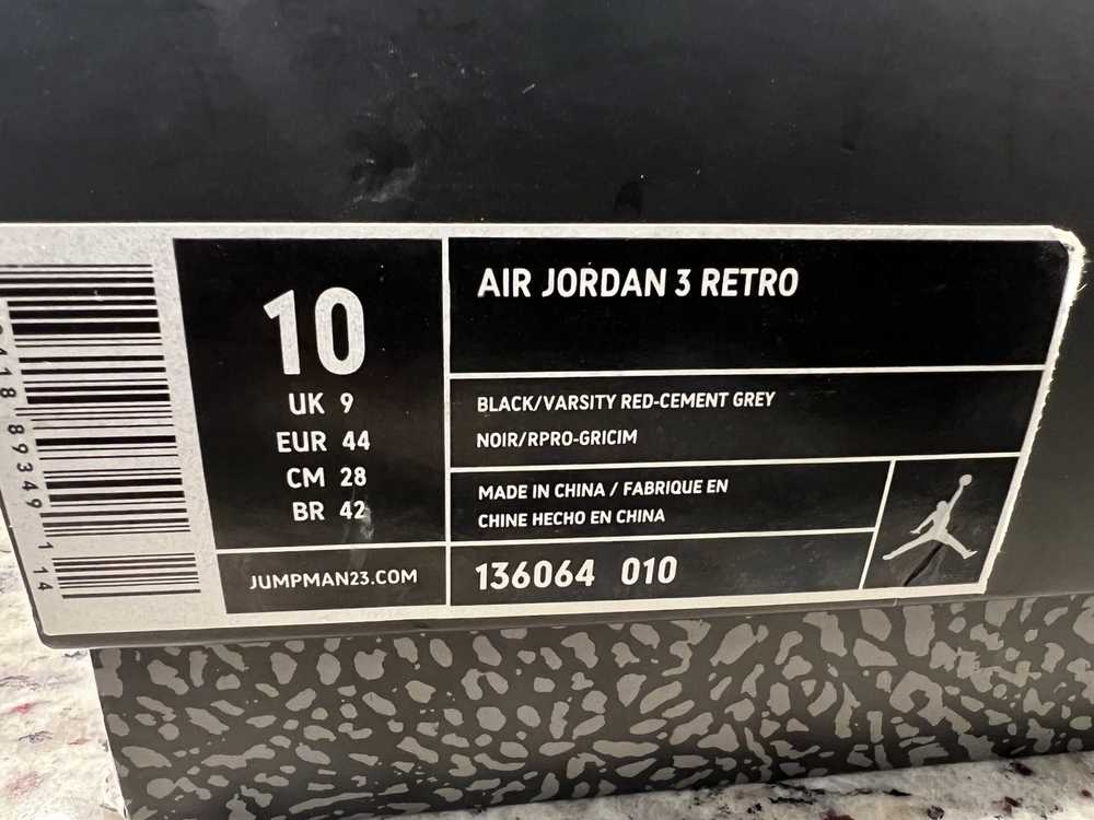 Jordan Brand Air Jordan 3 Retro Black Cement (201… - image 5