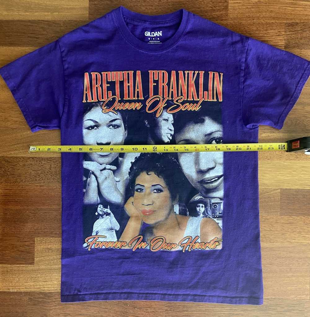 Gildan Aretha Franklin Purple Queen of Soul T-Shi… - image 5