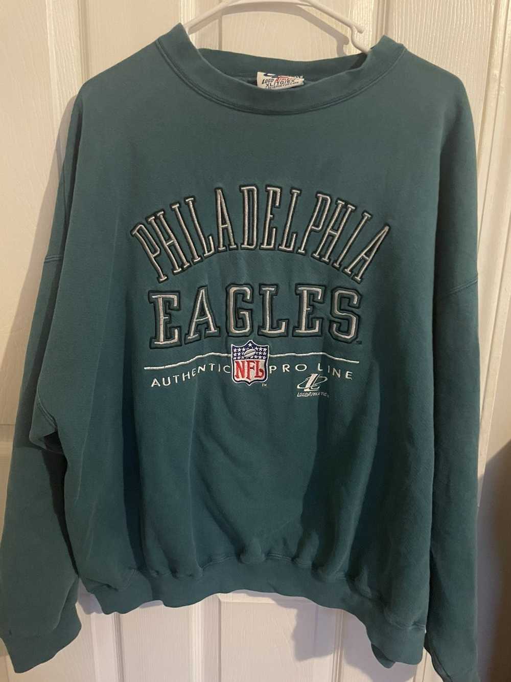 1995 Philadelphia Eagles Logo Athletic Pro Line NFL Crewneck Sweatshirt  Size XL – Rare VNTG