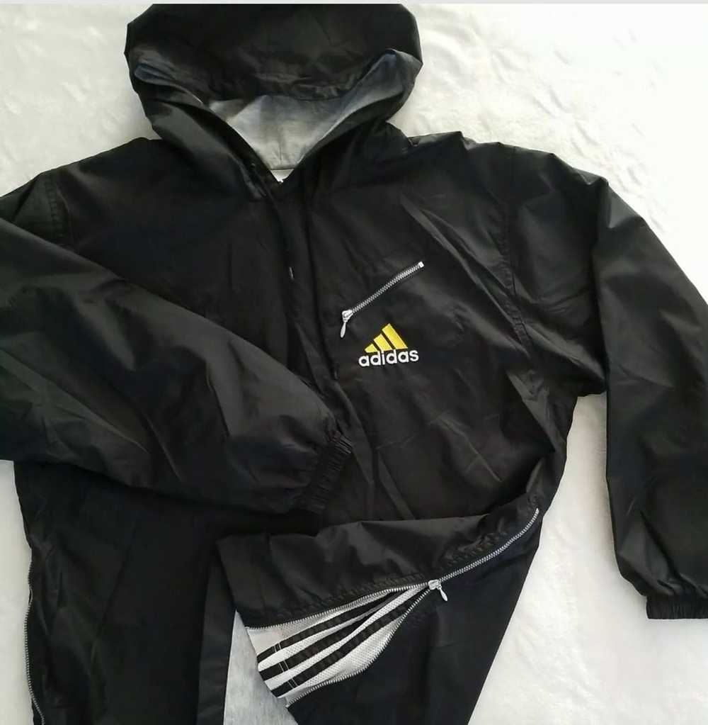 Adidas Adidas Windbreaker Pullover Hoodie Jacket … - image 1