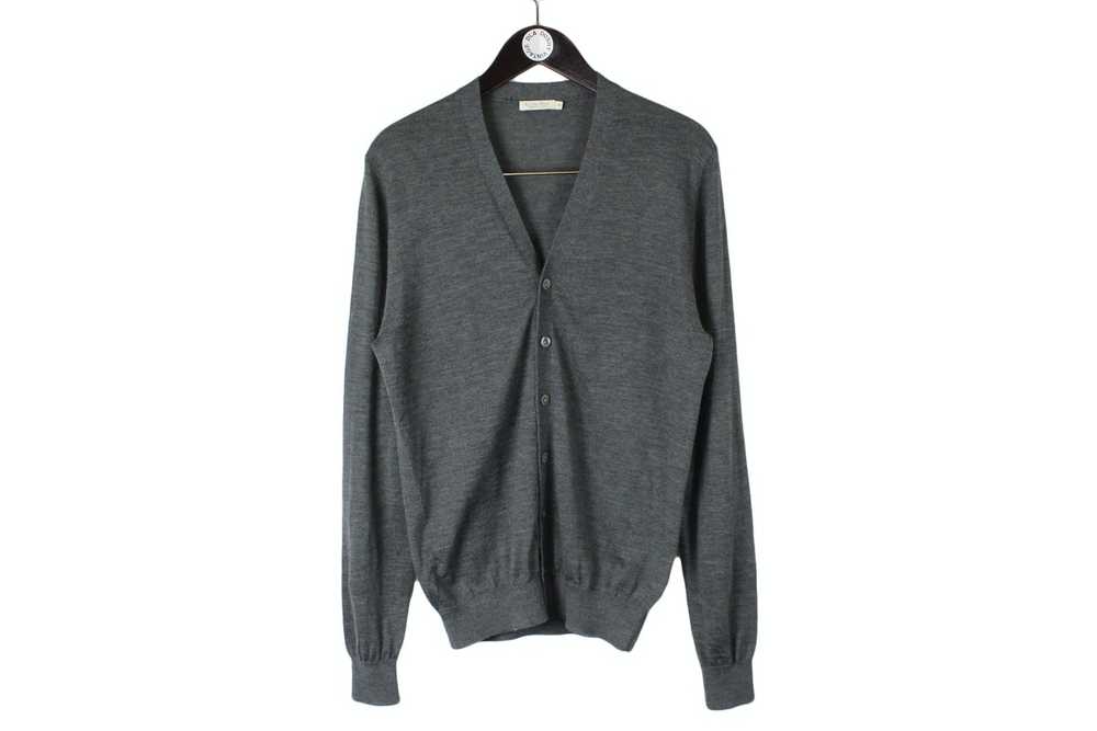 Suitsupply SUITSUPPLY button Cardigan gray M swea… - image 1