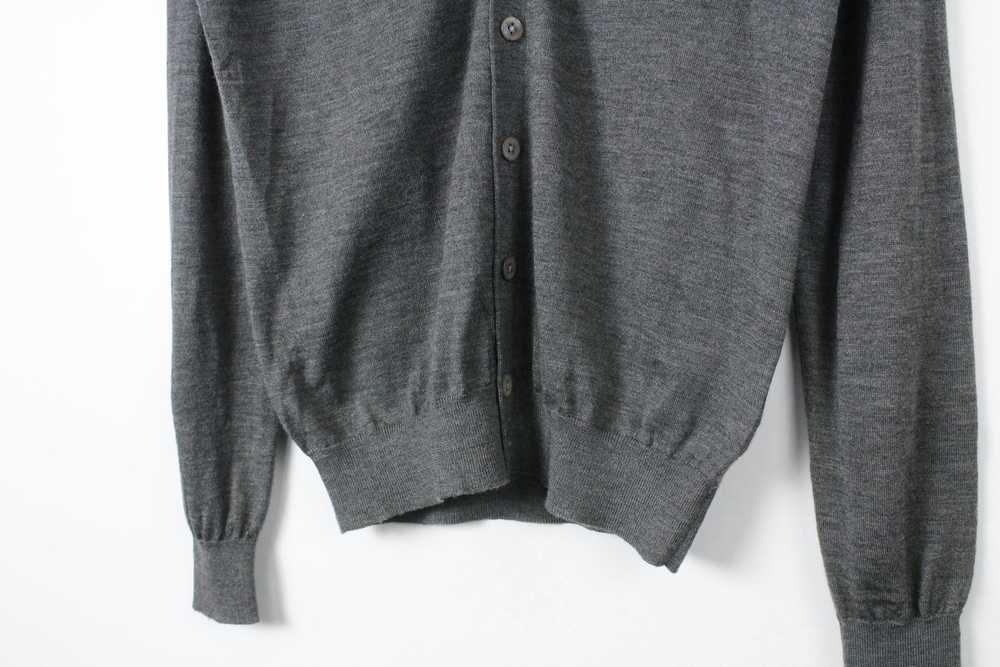 Suitsupply SUITSUPPLY button Cardigan gray M swea… - image 3