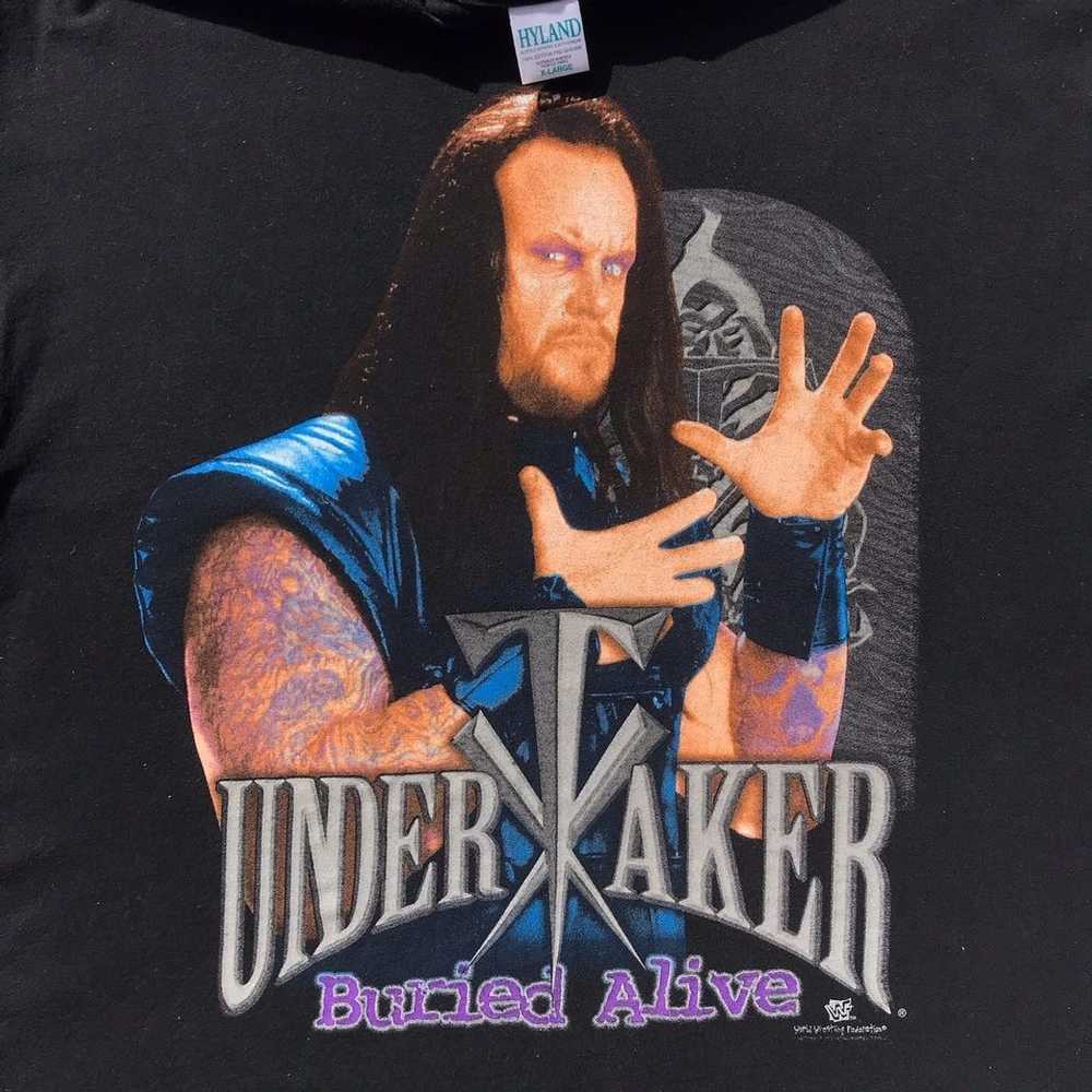 Vintage × Wwe × Wwf Vintage 1998 WWF Undertaker B… - image 3