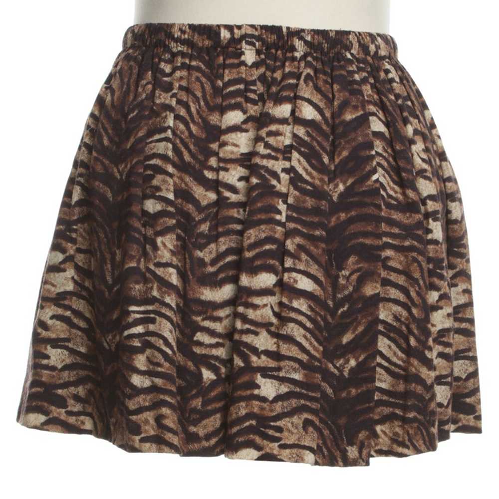 Maje skirt with Animal Print - image 3