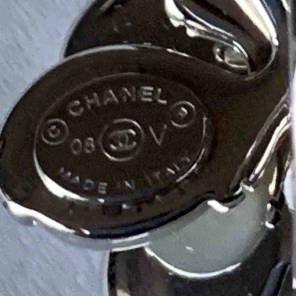 Chanel Camélia silver ring - image 3