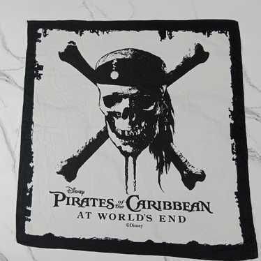 Pirate Of Caribbean Skull Crossbones Black Gold Yellow Disney