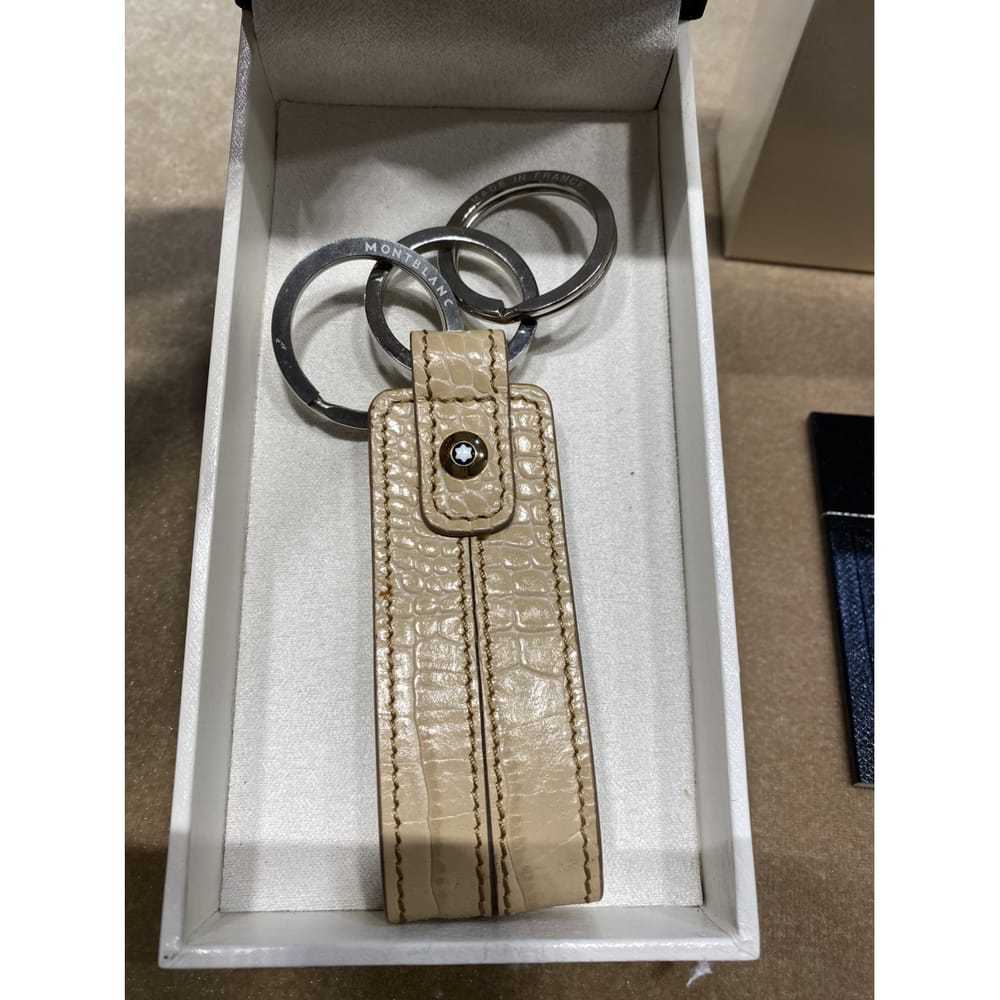 Montblanc Leather key ring - image 2