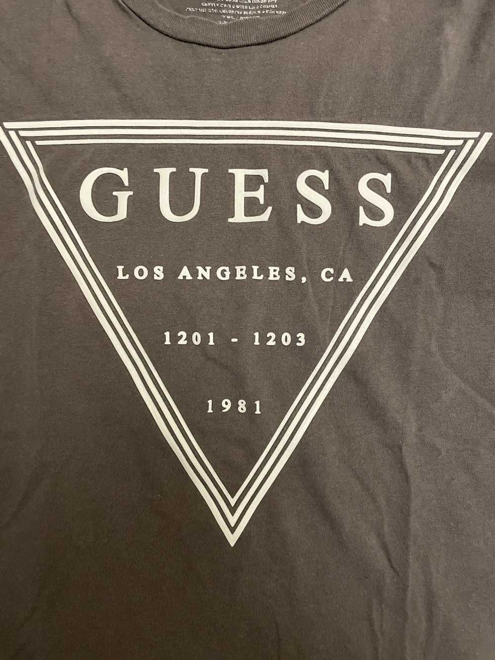 Guess Guess Los Angeles Triangle Logo T-Shirt - image 3