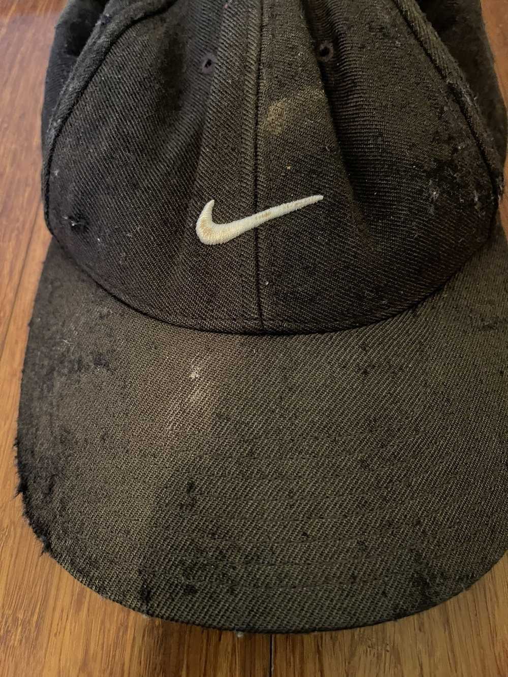 Nike × Vintage Vintage 90s Sun Faded Nike Hat - image 2