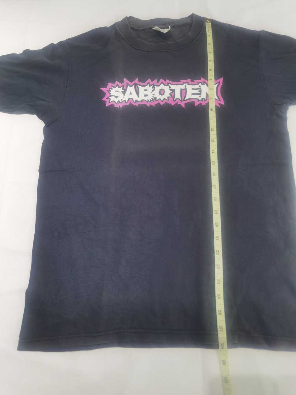 Japanese Brand × Rock Band × Rock T Shirt Saboten… - image 10