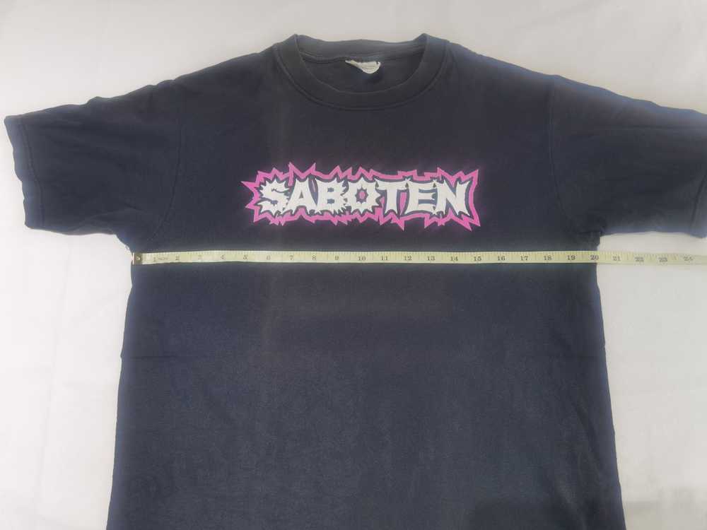 Japanese Brand × Rock Band × Rock T Shirt Saboten… - image 11