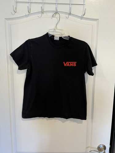 Vans VANS off the wall black red shirt short sleev