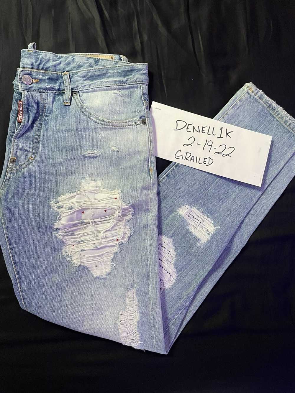 Dsquared2 RARE! Dsquared2 Distressed Jeans 34x30 - image 1