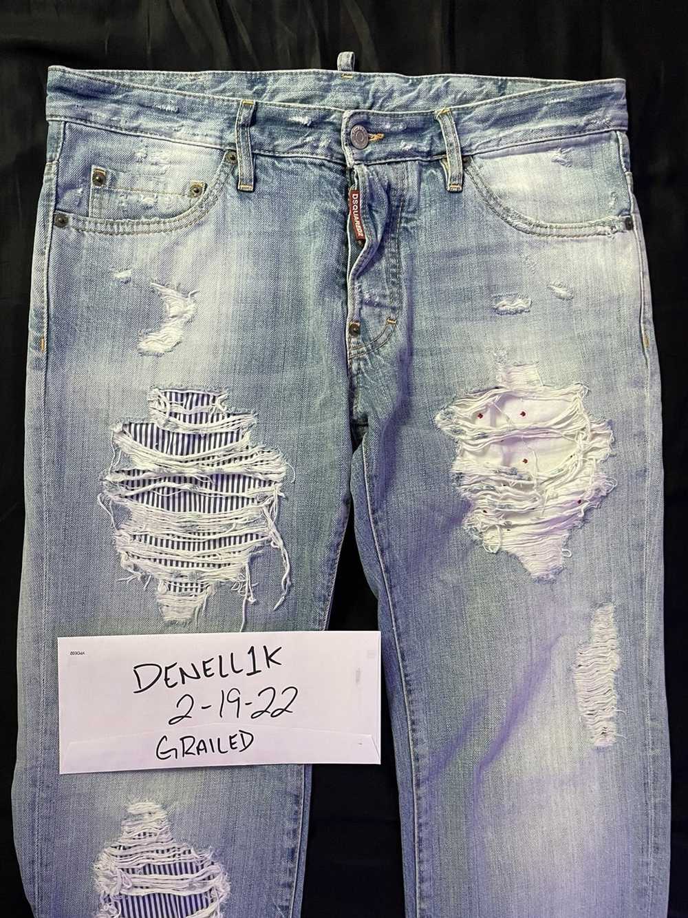 Dsquared2 RARE! Dsquared2 Distressed Jeans 34x30 - image 2