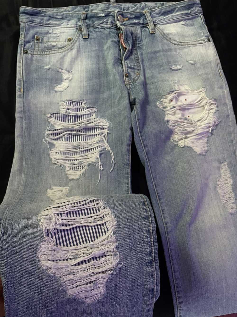 Dsquared2 RARE! Dsquared2 Distressed Jeans 34x30 - image 3