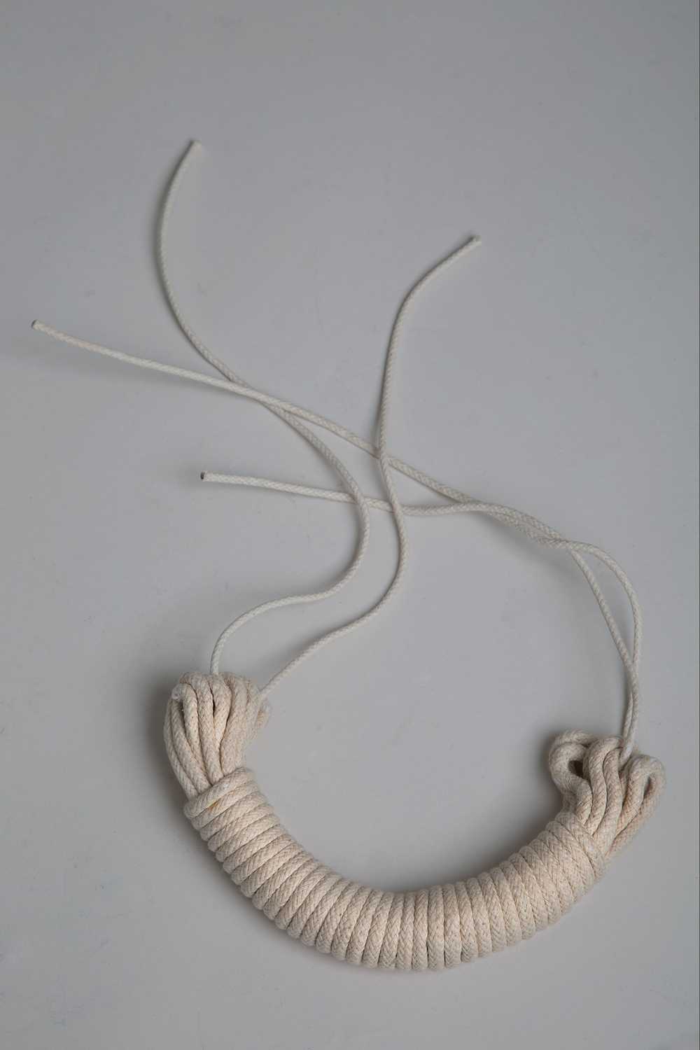 Christian Astuguevielle Rope Collar - image 2