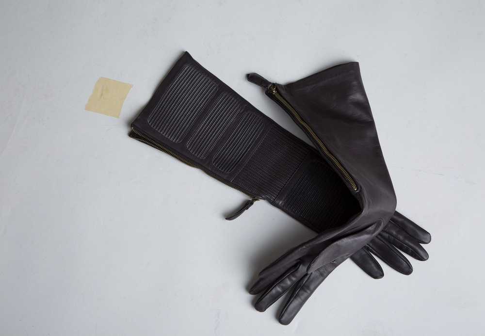 Leather Moto Gloves - image 4