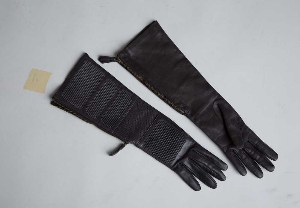Leather Moto Gloves - image 5
