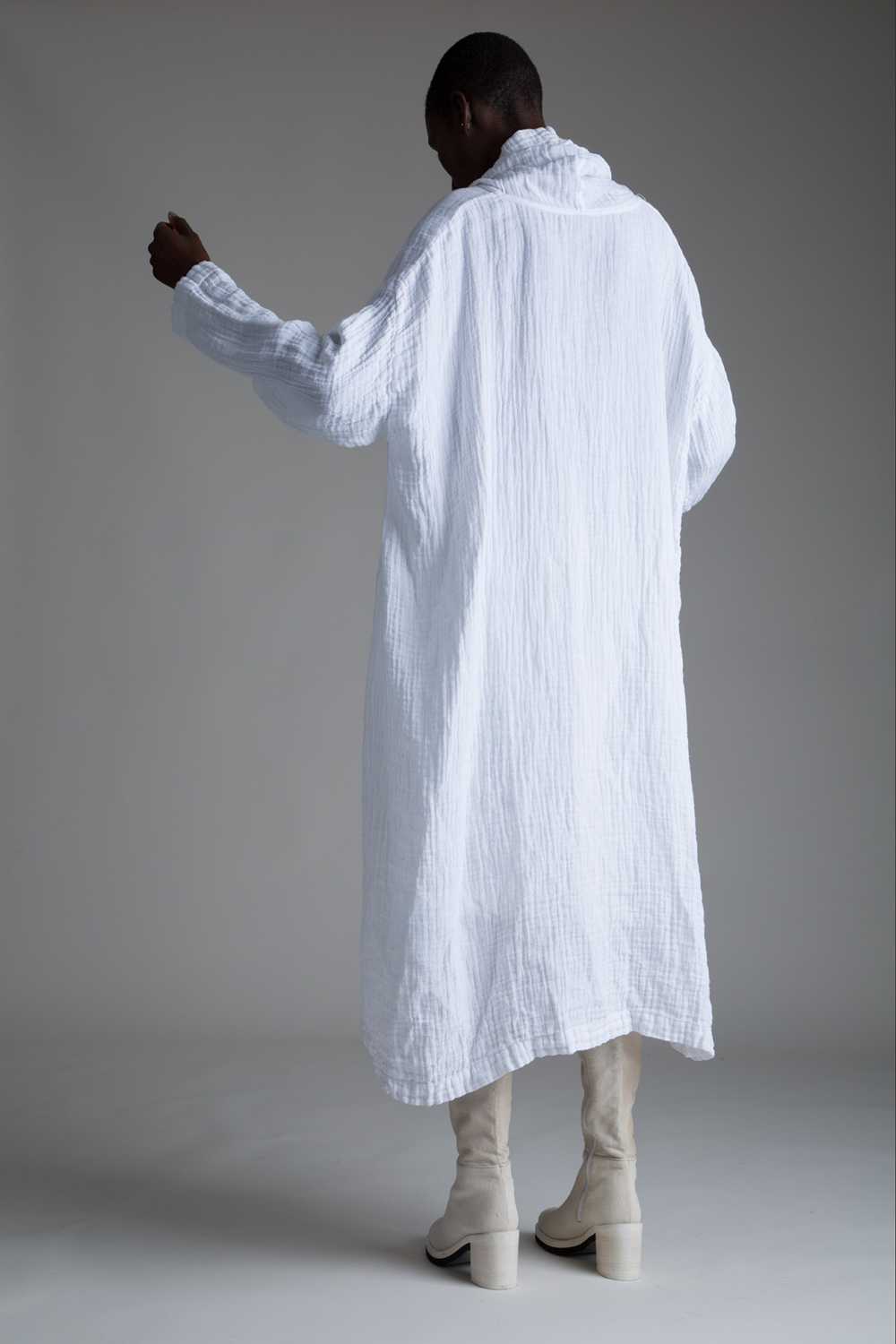 Vintage Eskandar Linen Dress - image 2