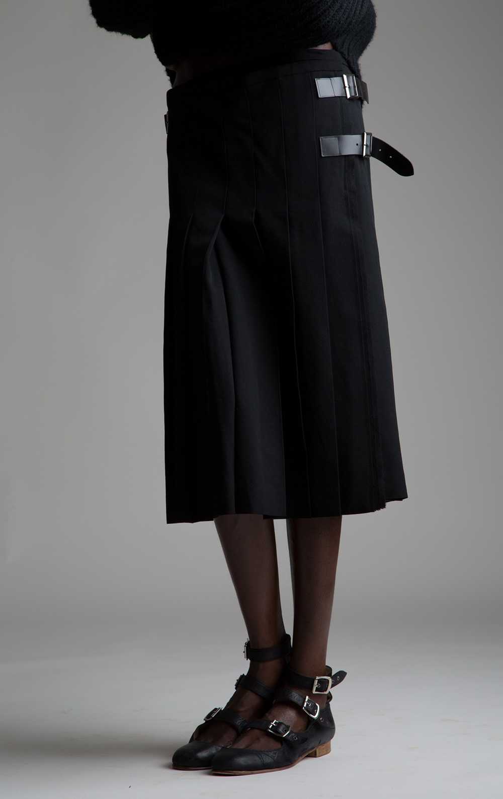 Vintage Y's Yohji Yamamoto Pleated Skirt - image 4