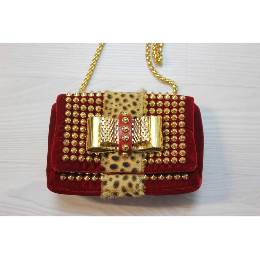 Christian Louboutin Sweet Charity velvet handbag - image 2