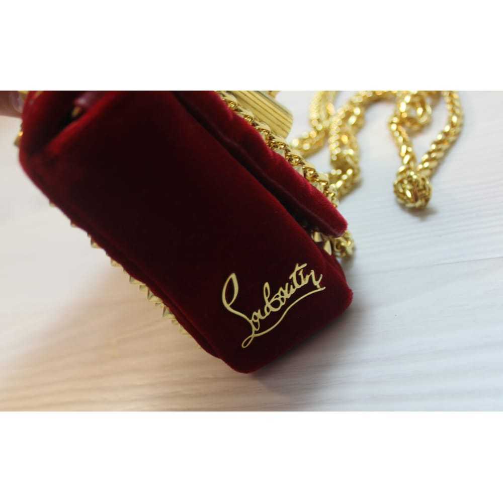 Christian Louboutin Sweet Charity velvet handbag - image 4