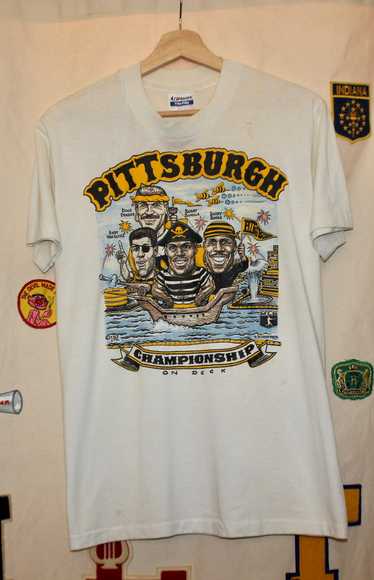 Pittsburgh Pirates Caricature Championship T-Shir… - image 1