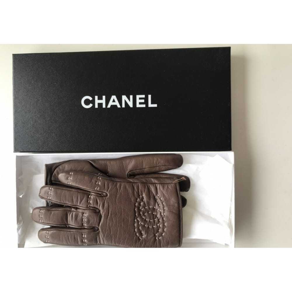 Chanel Leather gloves - image 2