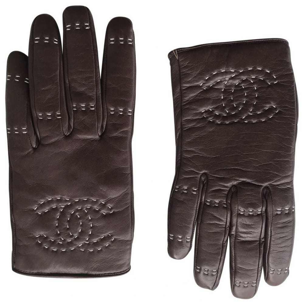 Chanel Leather gloves - image 6