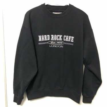 Vintage 80s 90s Hard Rock Cafe London UK England princess newest di tourist sweatshirt crewneck XL deadstock