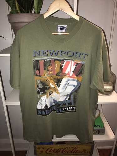 買いネット USA製Newport Jazz Festival 半袖シャツ 1997 - トップス