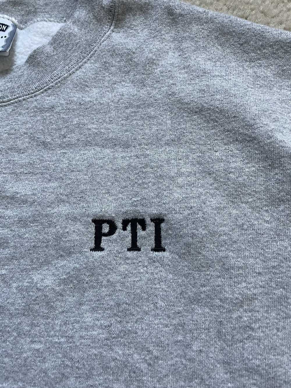 Lee × Vintage Vintage ESPN Grey PTI Crewneck - image 2