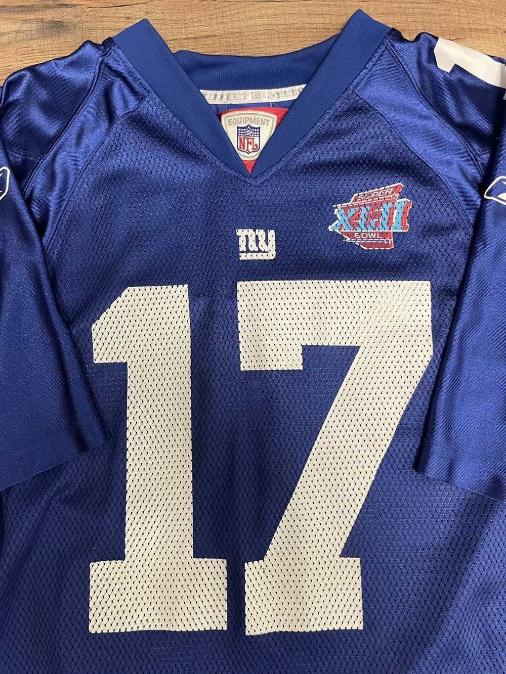 00's Tiki Barber New York Giants Red Alternate Reebok NFL Jersey Size  Medium – Rare VNTG