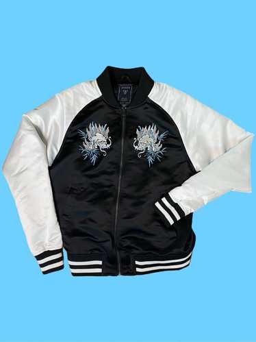 Guess Guess Chaos & Glory Embroided Bomber Jacket