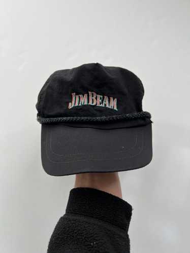 Trucker Hat × Vintage VTG 80’s Jim Beam Trucker