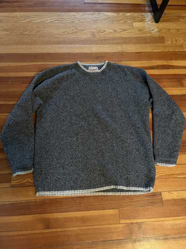Woolrich Woolen Mills Charcoal wool rich sweater … - image 1