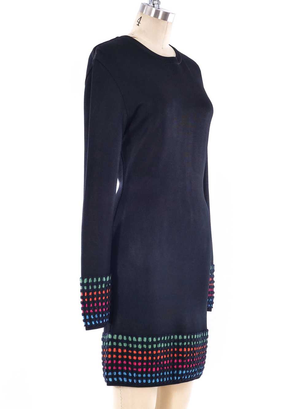 Alaia Rainbow Cage Dress - image 3