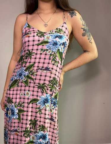 NEW Zara tropical midi dress, Size M - image 1