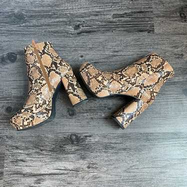 Steve Madden Python Platform Boot - image 1