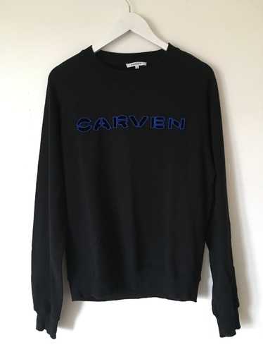 Carven Carven Cut-Out Logo Crewneck