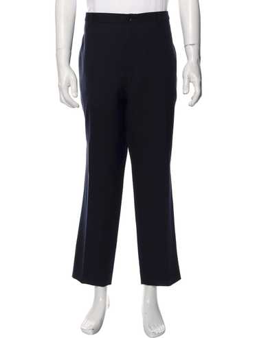 Burberry Prorsum Navy Wool Slim Trousers - image 1