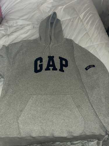 Gap Gap hoodie center text logo - image 1