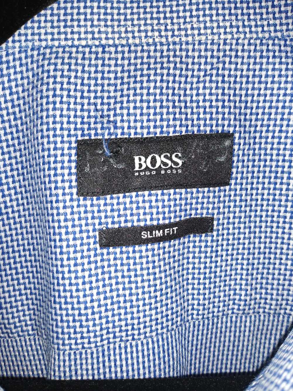 Hugo Boss 100% Cotton Slim Fit Button Front Shirt… - image 3