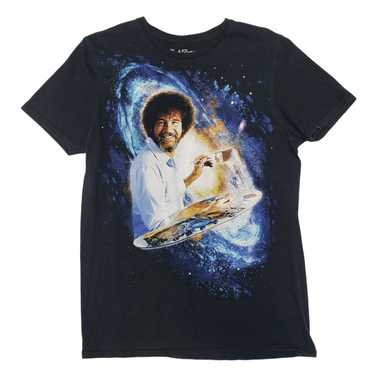 Gildan Bob Ross Galaxy Painting T-Shirt Men's Med… - image 1
