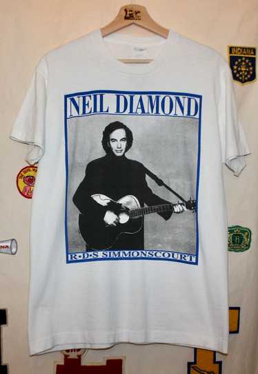 1989 Neil Diamond Tour T-Shirt: L - image 1